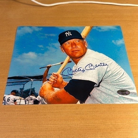 - Mickey Mantle New York Yankees signed photo​ - Picture 1 of 2